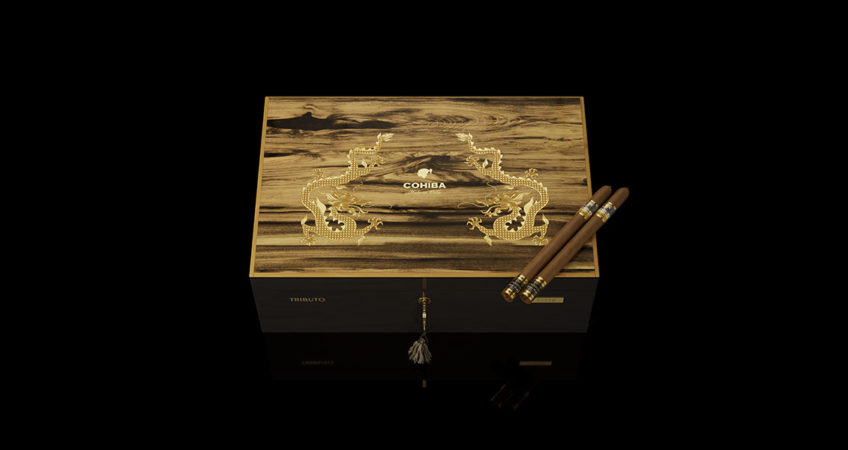 Habanos, S.A. presents Cohiba Tributo  128 exclusive humidors in commemoration of the Chinese New Year of the Dragon  