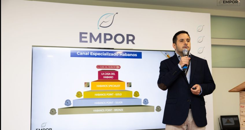 Empor S.A. presenta Punch Triunfos y Quai D´Orsay Imperiales en Portugal, durante el IV Empor Habanos Moments  