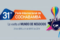 Habanos s.a. en la Feria Internacional de Cochabamba, 2014  